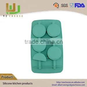 Summer Love Wholesale Eco-Friendly Ice Popsicle Mold Safe and Durable Custom Silicone Ice Cube Tray for DIY Ice Cream thumbnail-6