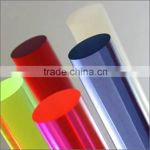 Colorful High Polished Extruded Acrylic Rod in Best Sell in China thumbnail-3