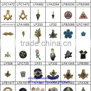 Chinese Wholesale Metal Customized Masonic Lapel Pins, Metal Pin Badges thumbnail-3