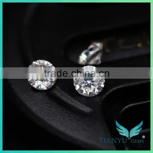 Moissanite 2mm Leather White Color Moissanite Silicon Carbide Moissanite Prezzie thumbnail-4