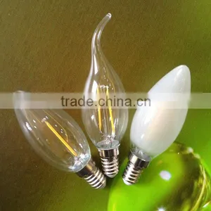 2W C35 Tail Led Filament Bulb E14 3000k thumbnail-1