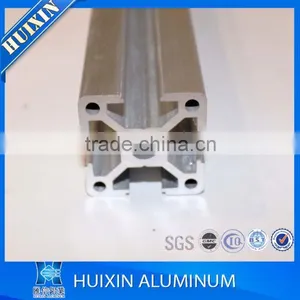 High Quality Anodized Silver Assembly Line Aluminium t Shape Extrusion Profile thumbnail-6