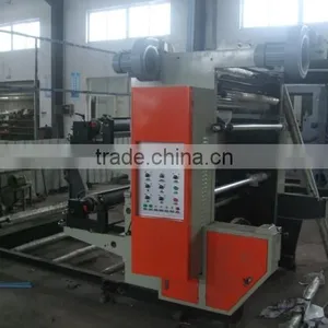High Speed 4 Colors Kraft Paper Bag Roll to Roll Flexo Printing Machine thumbnail-2