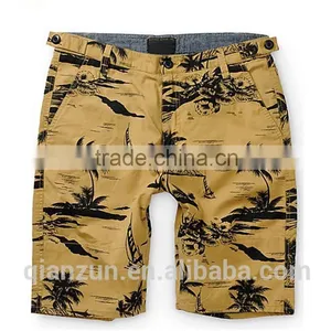Wholesale Mens Custom Cheap Cotton Beach Board Shorts thumbnail-2