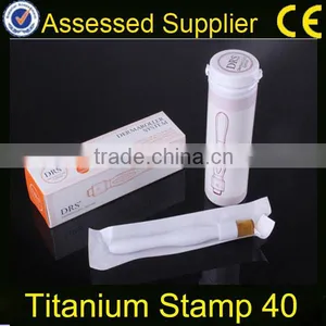 the Derma Stamp System Uses Medical Device With Plastic Roller Head Covered In High Quality Titanium Needles thumbnail-1