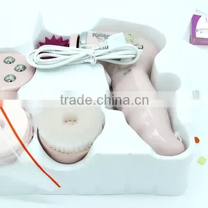 4 In1 Ultrasonic Multi-function Electric Face Beauty Deep Cleaning Massage Brush thumbnail-5