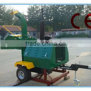 Diesel Wood Chipper Shredder, Trailer Mounted Wood Chipper thumbnail-1
