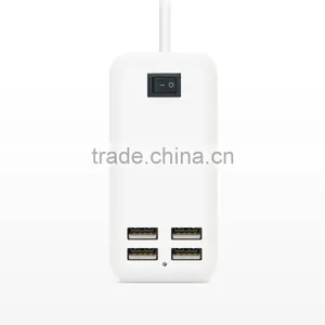 Best Cheap Usb Power Charger/multiple 4 Usb Female Plug Socket thumbnail-2
