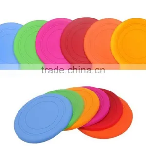 High Quality Silicone Pet Toy Silicone Dog Frisbee thumbnail-2