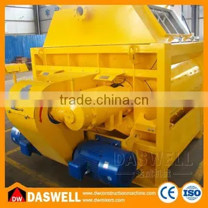 High Efficient Double-shaft Compulsion JS2000 Concrete Mixer thumbnail-1