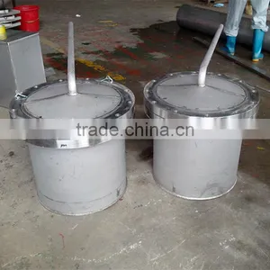 Professional Manufacture Stainless Steel Oil Tank With Wheel thumbnail-2