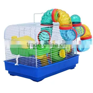 Hamster Cage Wheel With Mouse Water Bottle, Hamester Gaming House thumbnail-1