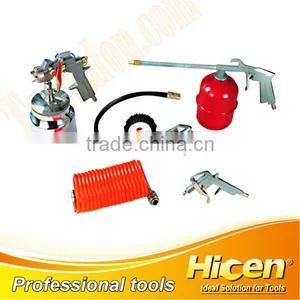 5pcs Air Tools Kit Suction/Gravity Spray Gun thumbnail-1