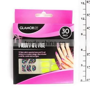 3D Nail Art Stickers Foils Non-toxic Perfect Shiny Nail Wraps Care thumbnail-2