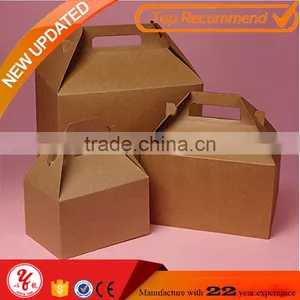 Brown Kraft Decorative Window Gable Boxes thumbnail-1