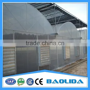 Factory Price Galvanized Steel Frame Agricultural Plastic Green House thumbnail-3