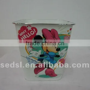Cartoon Plastic Trash Bin thumbnail-1