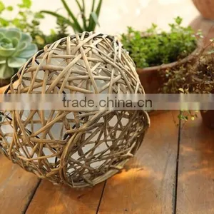 Garden Decoration Wicker Plant Basket Plant Pots Basket thumbnail-5