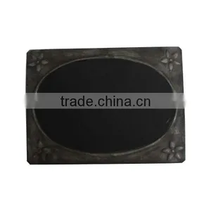 Metal Decorative Blackboard Table Chalkboard thumbnail-1