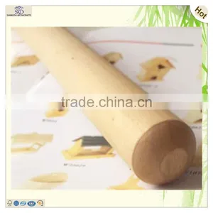 Handmade Instrument Grinding Rounding Poplar Wooden Rolling Pin thumbnail-2