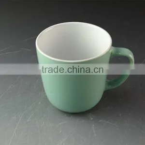 Stock Hot Sale Cheap Light Green Glaze Ceramic Promotional Mug for Espresso thumbnail-1