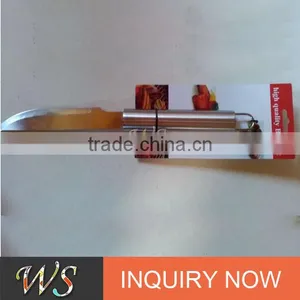 304stainless Steel Material Bbq Knife With Stainless Steel Metal Handle and Hook Hole for Hanging thumbnail-1
