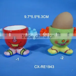 Easter Ceramic Egg Cup Holder Dolomite Egg Holder-ceramic Easter Egg Cup-porcelain Egg Holder-dolomite Egg Plate-pottery Storage thumbnail-1