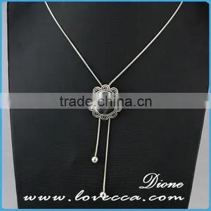 Bulk Price Fashion Design Rhinestone Snap Button Jewelry Necklace Interchangeable Custom Snap Necklaces thumbnail-2