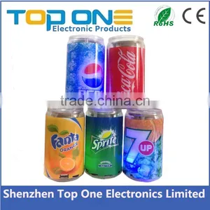 Mini USB OEM Logo Tin Cans Speaker for Promotion thumbnail-5