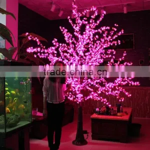 Indoor Decorative Flower Tree Cherry Blossom With Led Light thumbnail-1