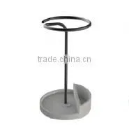 Mutifunctional Concrete Planter and Concrete Umbrella Holder With Metal Frame thumbnail-2
