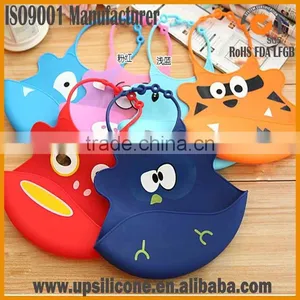 New Deisgn Bright Colored Animal Face Cute Baby Bib 2016 thumbnail-1