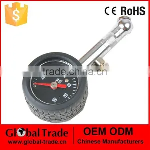Mini Dial Tire Pressure Gauge.Professional Dial Type Tire Tread Depth Gauge.A1591 thumbnail-1