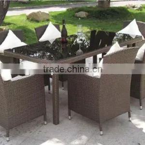 2016 Best Selling Resin Wicker Outdoor Furniture Rattan Bar Table Cheap Garden Furniture thumbnail-1