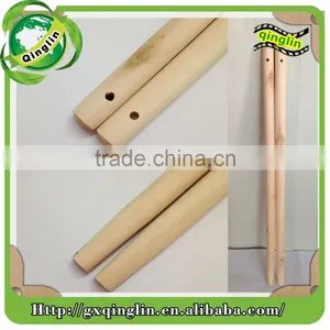 120X2.2CM PVC Coated Wooden Broom Mop Handle Stick With Various Design thumbnail-2