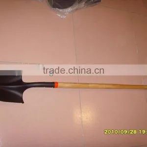 15 Degree Orange Grip Wooden Handle Shovel thumbnail-2