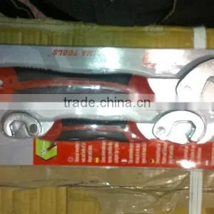 Hot Selling 2 Pcs Universal Wrenches Set/ Pipe Wrenches Set 9-32mm thumbnail-2