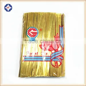 Food Packaging Plastic Single Metal Wire Twist Ties thumbnail-3