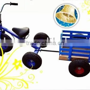 Hot Sell Children Tricycle Toy With Trailer,ride on Toy F80AB thumbnail-1