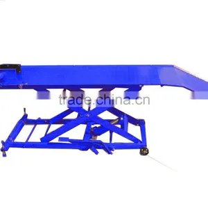 Hydraulic Pneumatic Wide Vehicle Wheelchair Strong Struct Motorcycle Lift Jack Table Floor Rear Tires Lawn Tractor thumbnail-5
