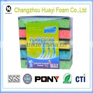 2013 Hot Seller Colorful Dish Washing Sponge thumbnail-1