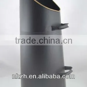55.5cm Matte Black Coal Hod thumbnail-3
