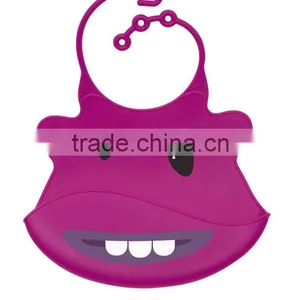 Smile Silicone Rubber Baby Bibs Manufacture thumbnail-1
