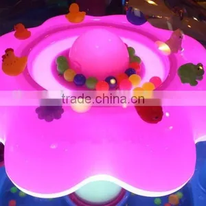 2014 New Hot Sale Rainbow Paradise Coin Operated Kids Toy Claw Crane Game Machine thumbnail-4
