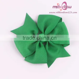 3inch Grosgrain Ribbon Boutique Hair Bows With Clip thumbnail-6