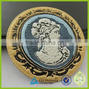 2015 Hot Selling Printing Custom Raise Logo Tpu Leather Repair Patches thumbnail-6