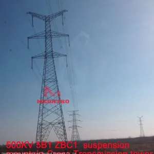 MEGATRO 500KV 5C1 SZC1 Suspension Transmission Tower thumbnail-1