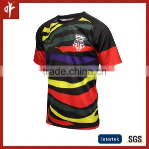 280g Spandex Fabric Camouflage Design Sublimation Custom Rugby Jersey in Rugby Football Wear thumbnail-1