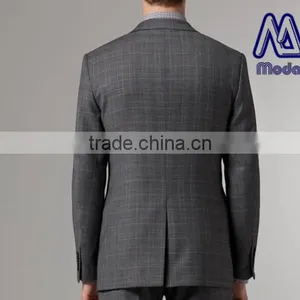 New Tailored Business Slim Fit Men's Suits thumbnail-5