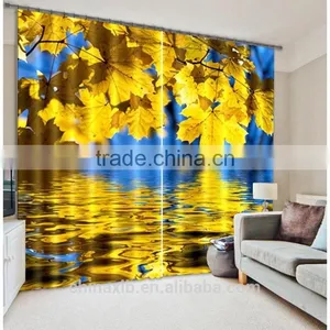 Window Curtain Designs Digital Curtain 3D Printing on Fabric thumbnail-1